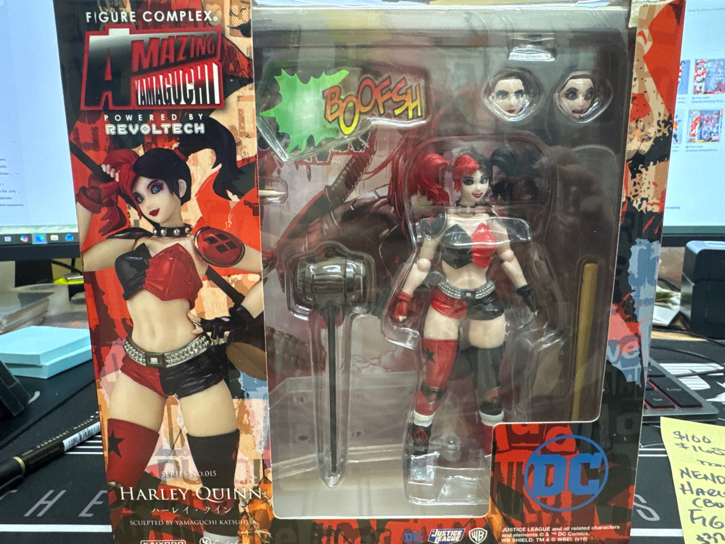 Harley Quinn Amazing Yamaguchi No.015 Kaiyodo Action Figure Figure Complex