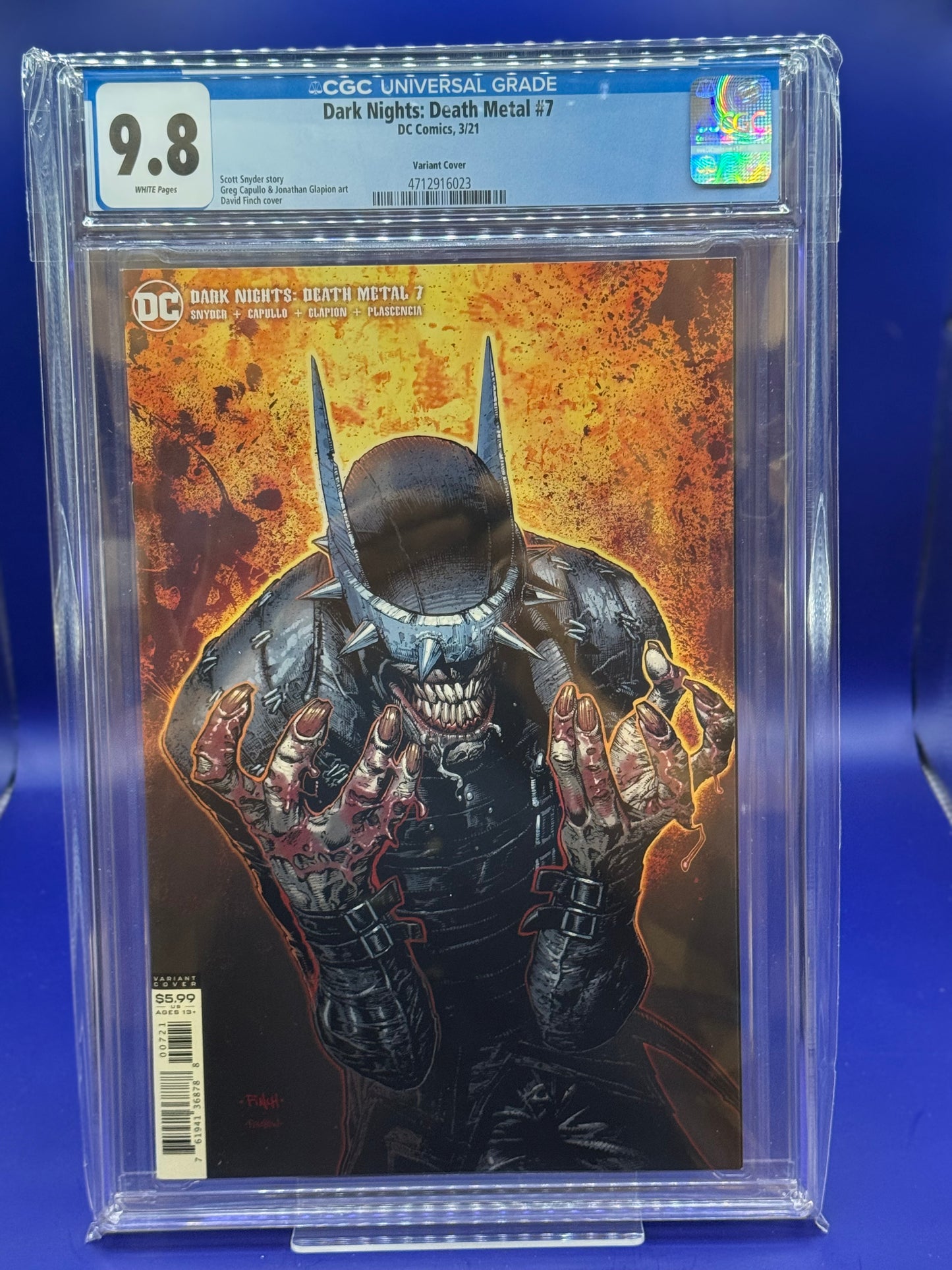 Dark Nights: Death Metal #7 Slabbed 9.8