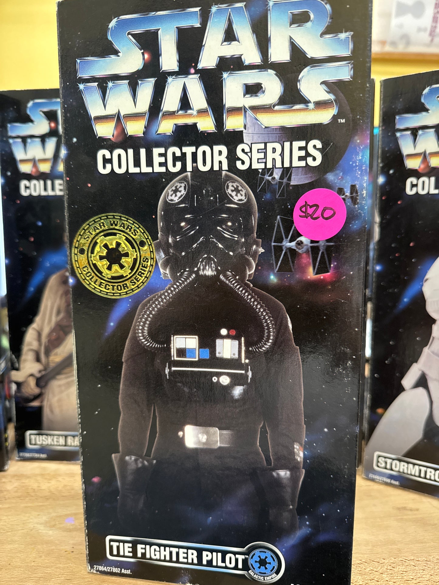 Star Wars Collector Series Tie Fighter Pilot 12" Action Figure 1997 Kenner