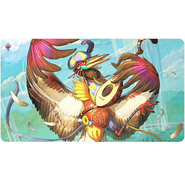 Magic Playmat Ultrpro - Bloomburrow- Zinnia, Valley's Voice, Raised Foil