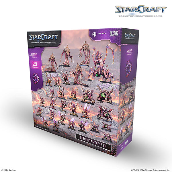 StarCraft: Tabletop Miniatures Game - Zerg Starter Set