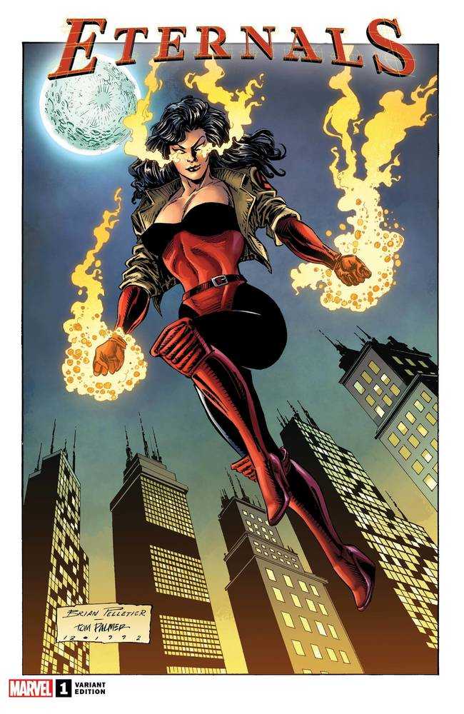 Eternals #1 Pelletier Hidden Gem Variant (1:50 Variant)