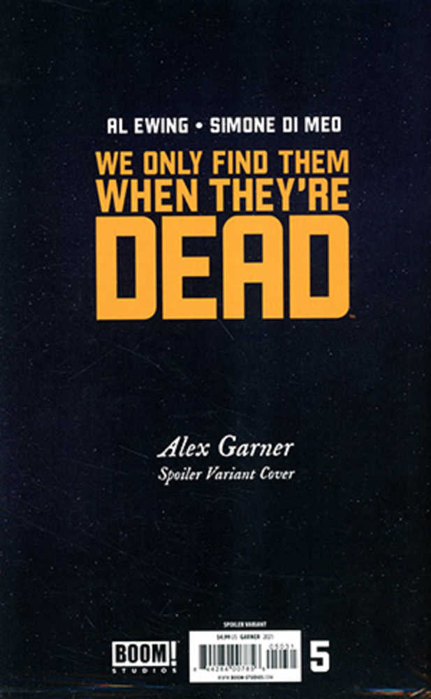We Only Find Them When Theyre Dead #5 Spoiler Variant