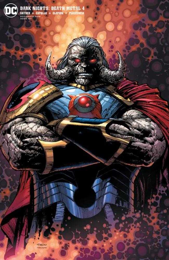 Dark Nights Death Metal #4 (Of 7) Cover B David Finch Darkseid Variant