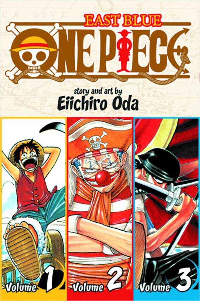 One Piece 3 In1 TPB Volume 01 New Printing