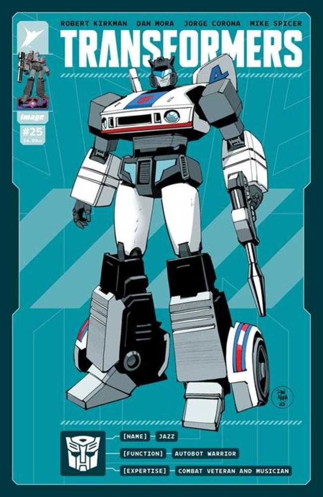 Transformers #25 Cover E 1 in 50 Dan Mora & Andres Juarez Variant