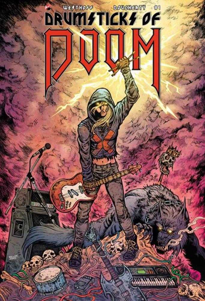 Drumsticks Of Doom #1 (Of 4) Cover A Maria Wolf