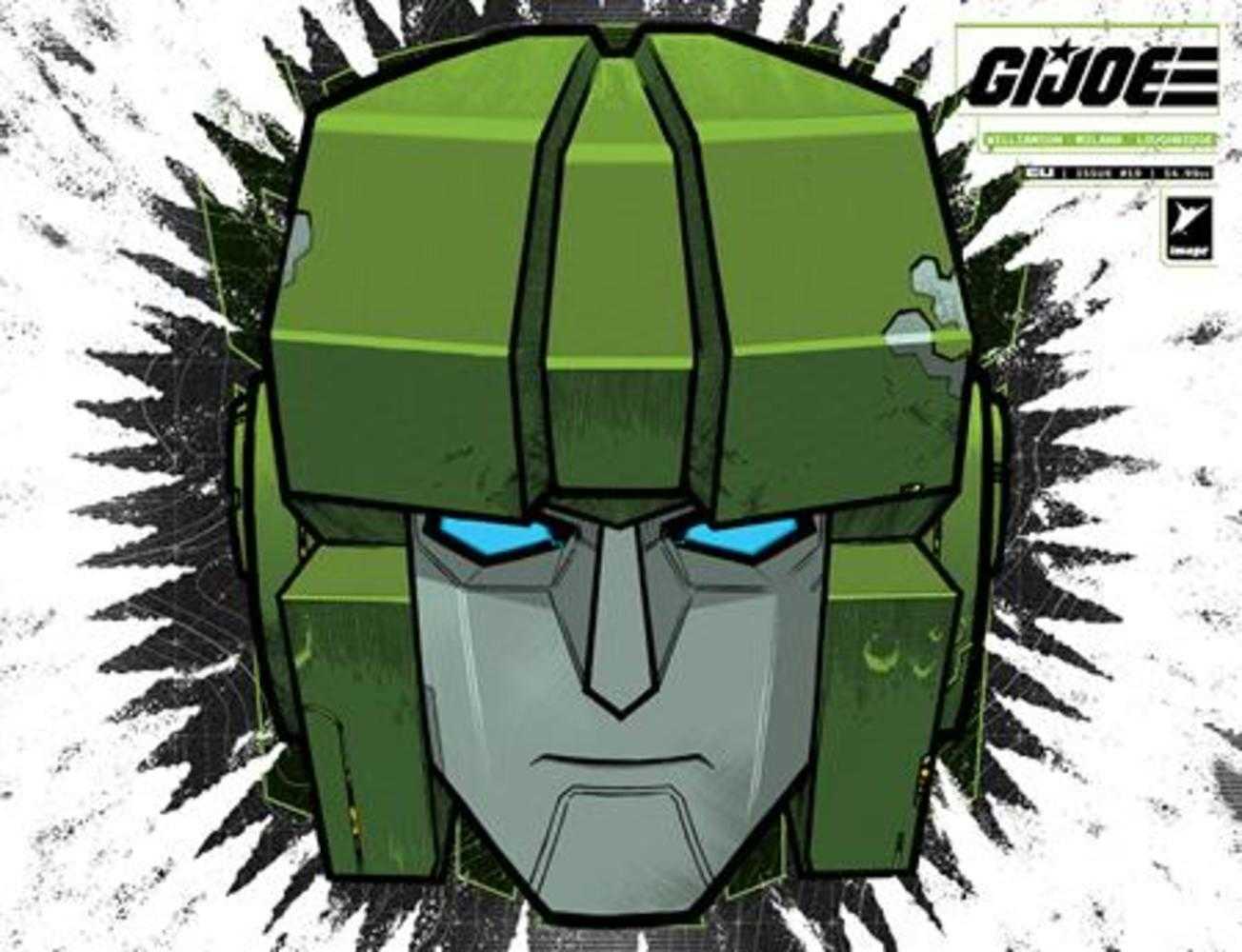 G.I. Joe #19 Cover G John Amor & Andres Juarez Die Cut Foil Mask Variant
