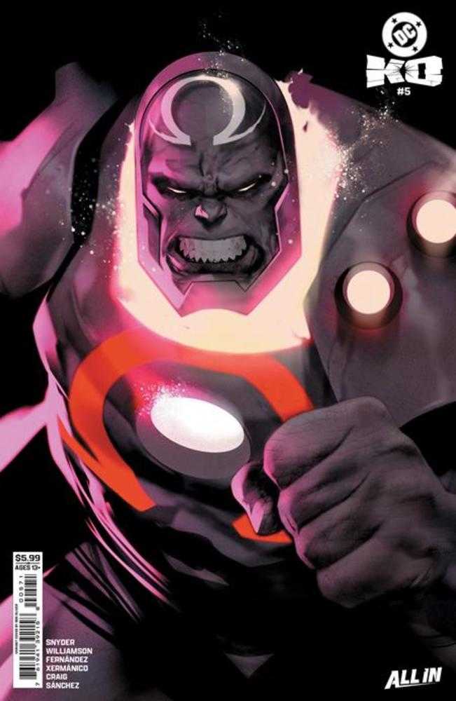 DC K.O. #5 (Of 5) Cover F Ben Oliver Face Off Card Stock Variant