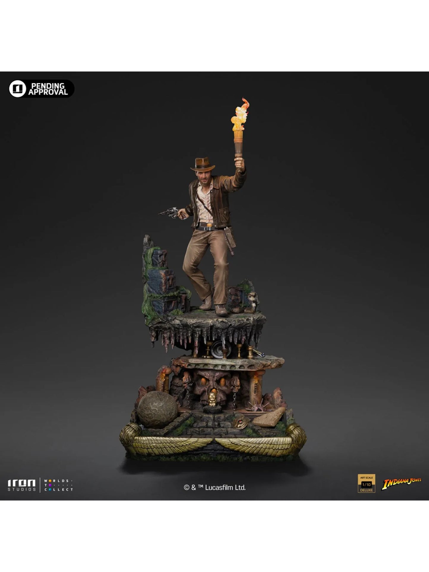 Indiana Jones Deluxe - Art Scale 1/10 - Iron Studios