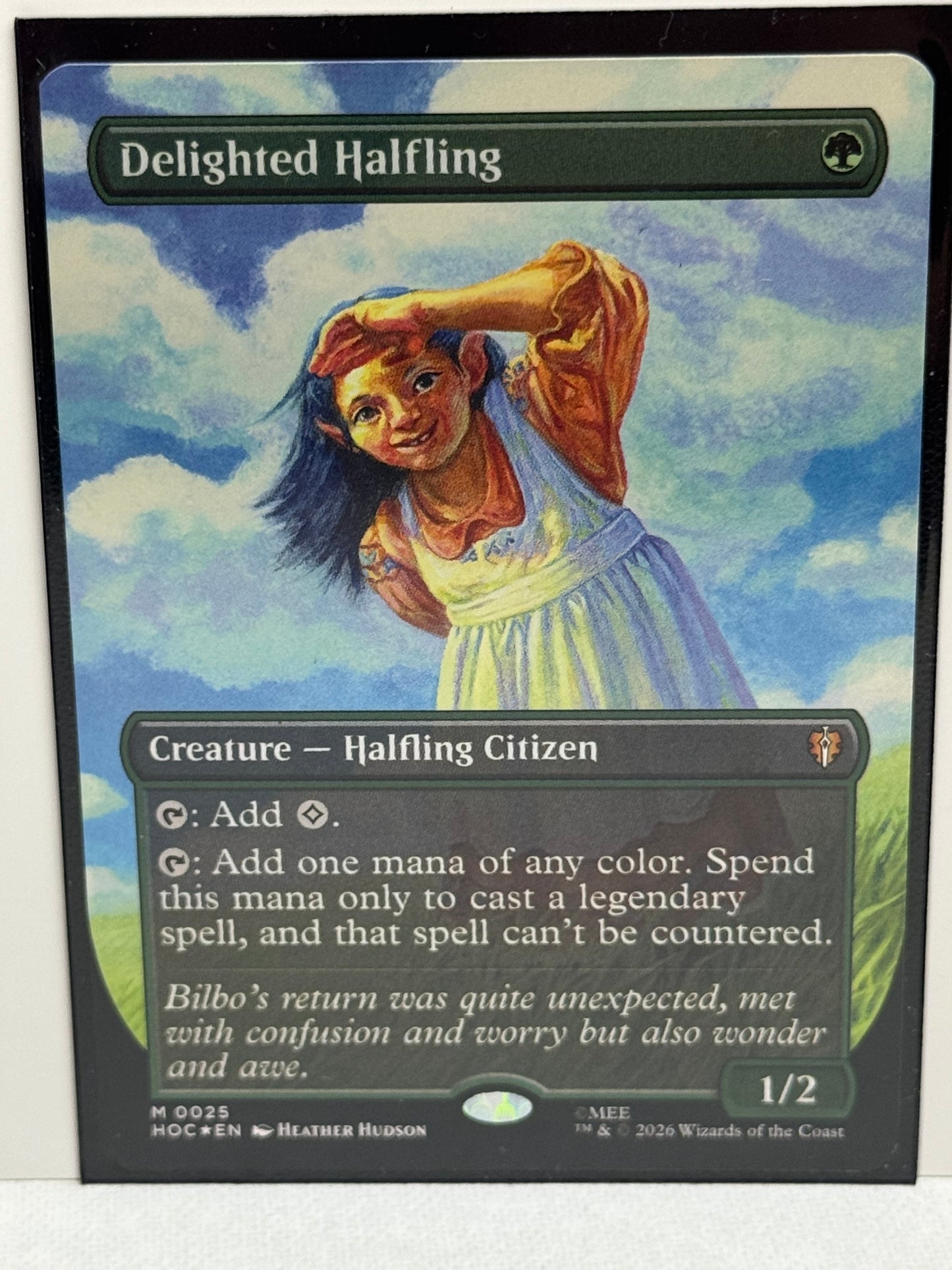 Delighted Halfing (Foil)