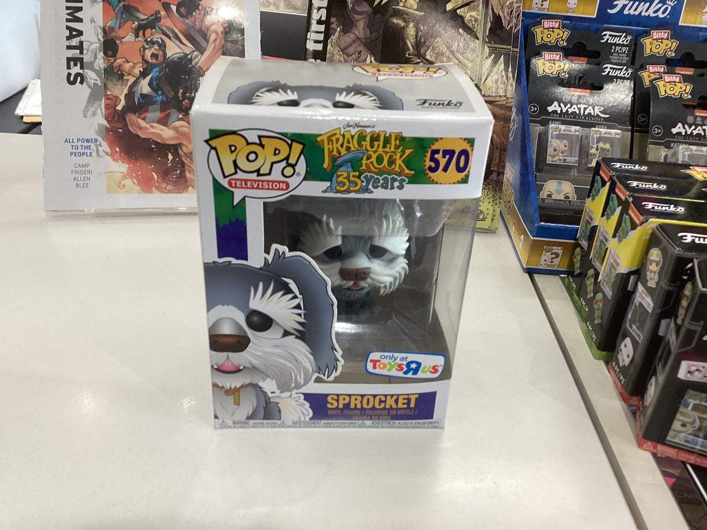 Funko Pop! Vinyl: Fraggle Rock - Sprocket - Toys R Us (Exclusive) #570