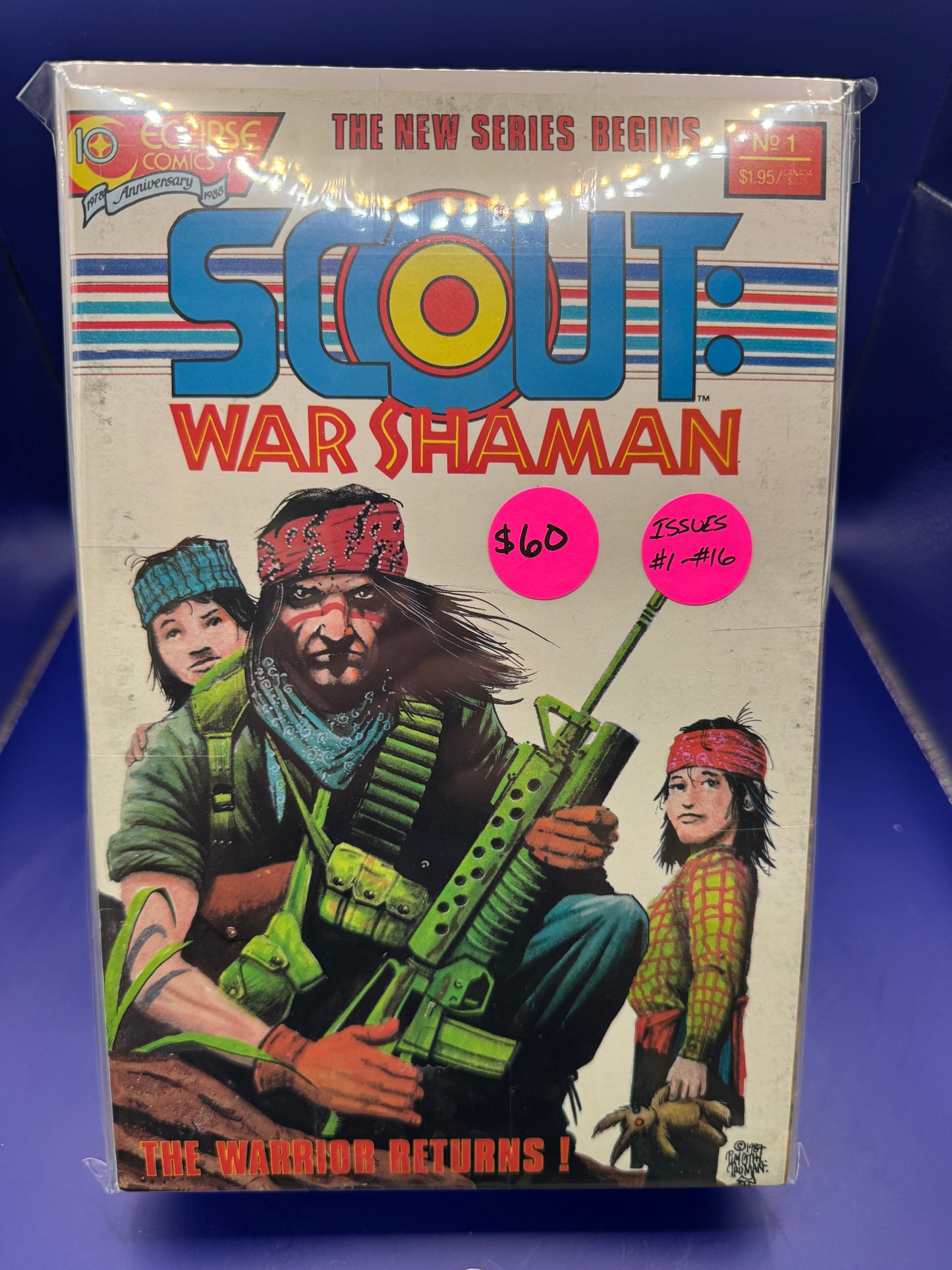 Scout: War Shaman by Eclipse Comics Bundle (#1-#16)