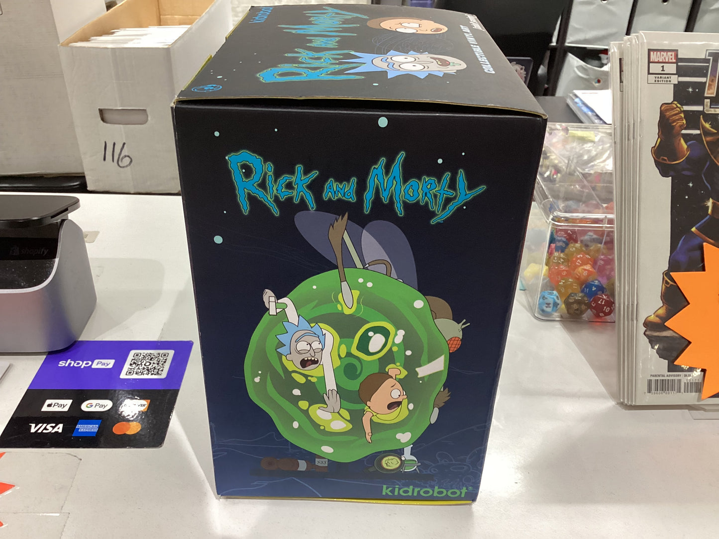 Rick and Morty Collectible Vinyl Art - Hot Topic Exclusive