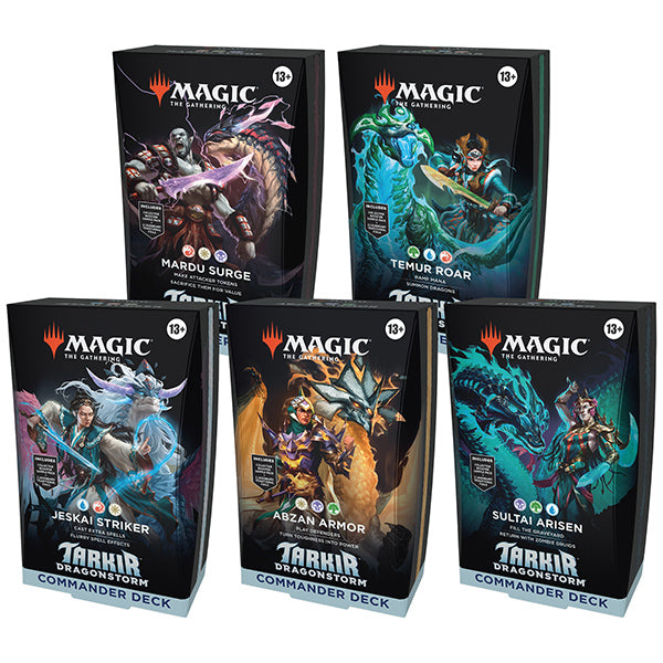 MTG: Tarkir Dragonstorm - Commander Decks Bat City Games & Comics MTG: Tarkir Dragonstorm - Commander Decks Bat City Games & Comics