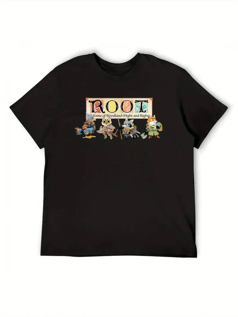 Root Black T-Shirts XL
