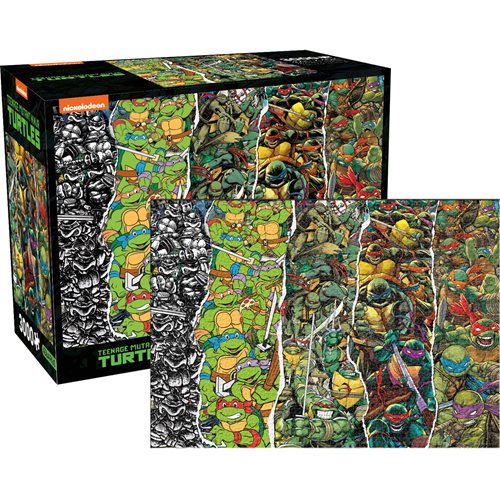 Teenage Mutant Nija Turtles Timeline 3,000 Piece Puzzle