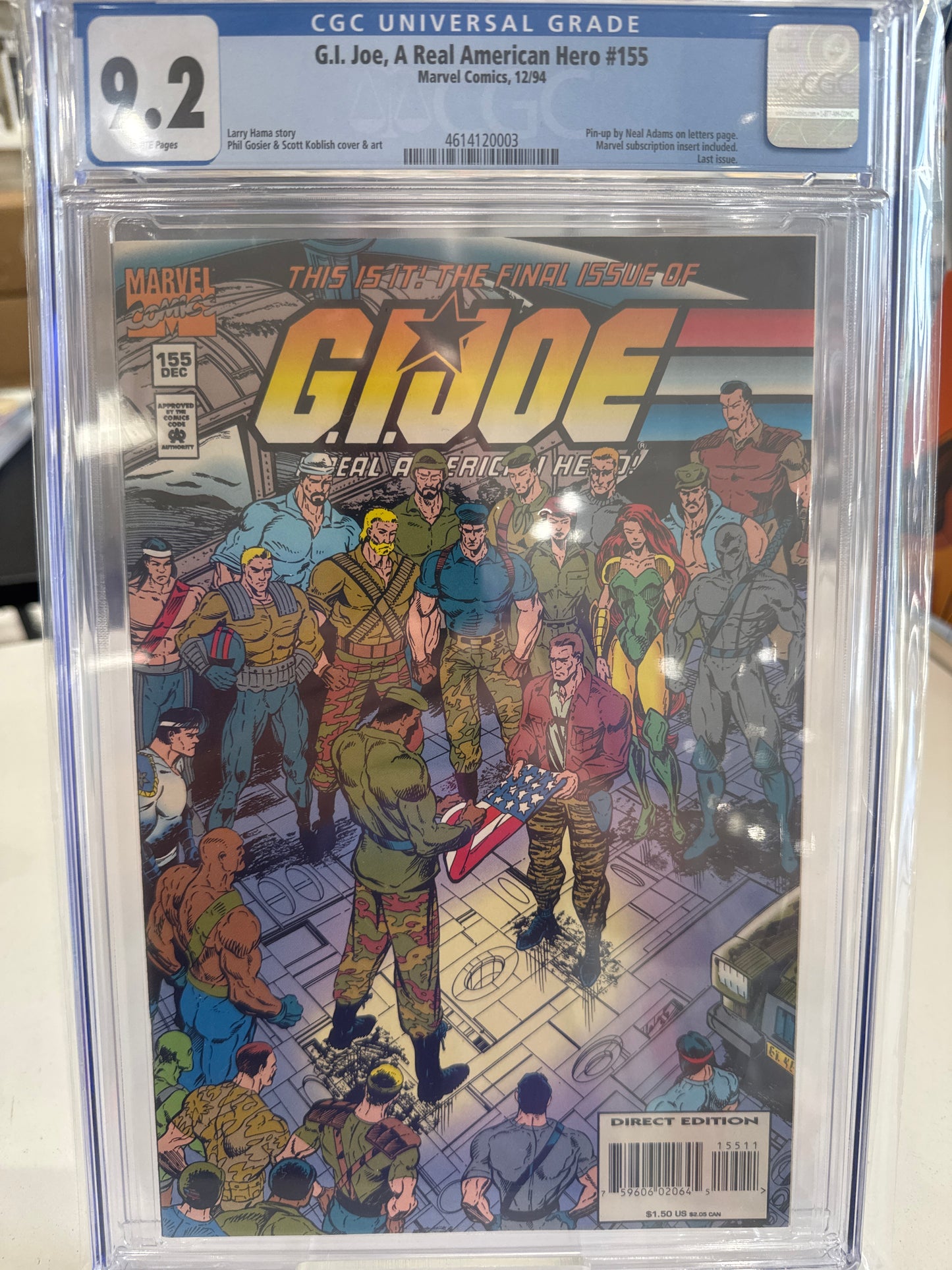 GI Joe #155 Graderd 9.2
