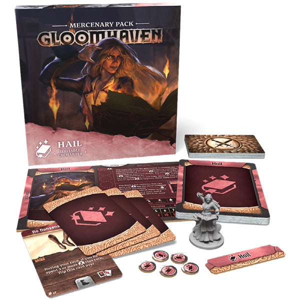 Gloomhaven, 2e: Mercenary Pack - Hail, Irritable Enchanter