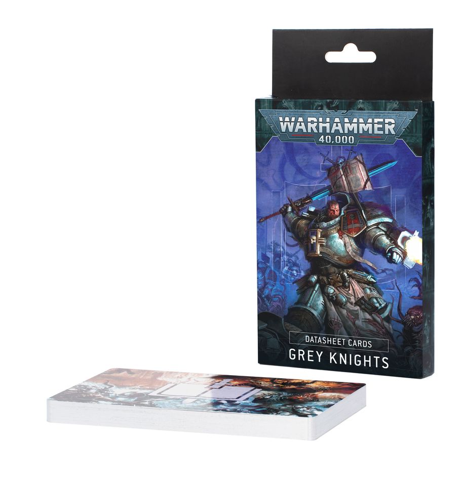 Warhammer 40,000 Datasheet Cards: Grey Knights