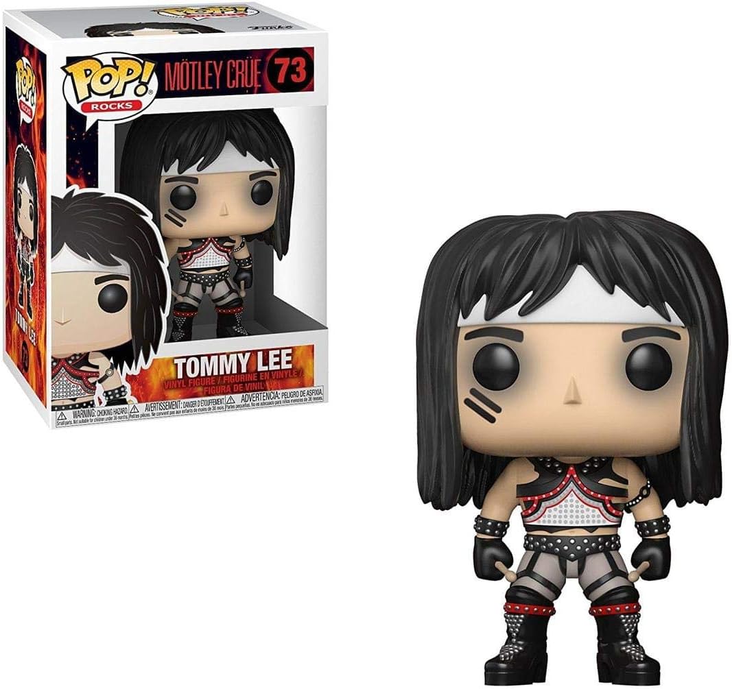 Funko POP! Rocks: Mötley Crüe Tommy Lee Collectible Figure, Multicolor