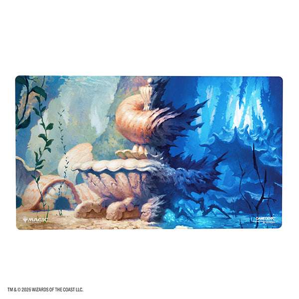 MTG - Lorwyn Eclipsed Shiny Playmat - Hallowed Fountain