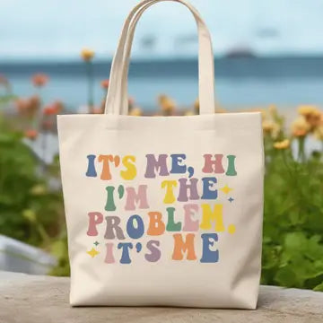 I'm the Problem Canvas Tote Bag