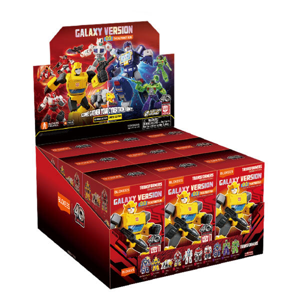 Transformers Blockees: 4-inch Galaxy Model Kit - GV03 The Autobot Run - FULL DISPLAY