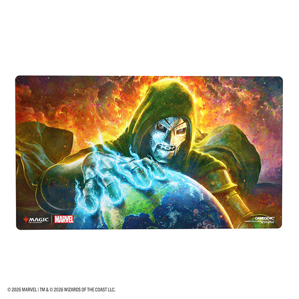 MTG: Shiny Playmat - Marvel Super Heroes - Doom Reigns Supreme
