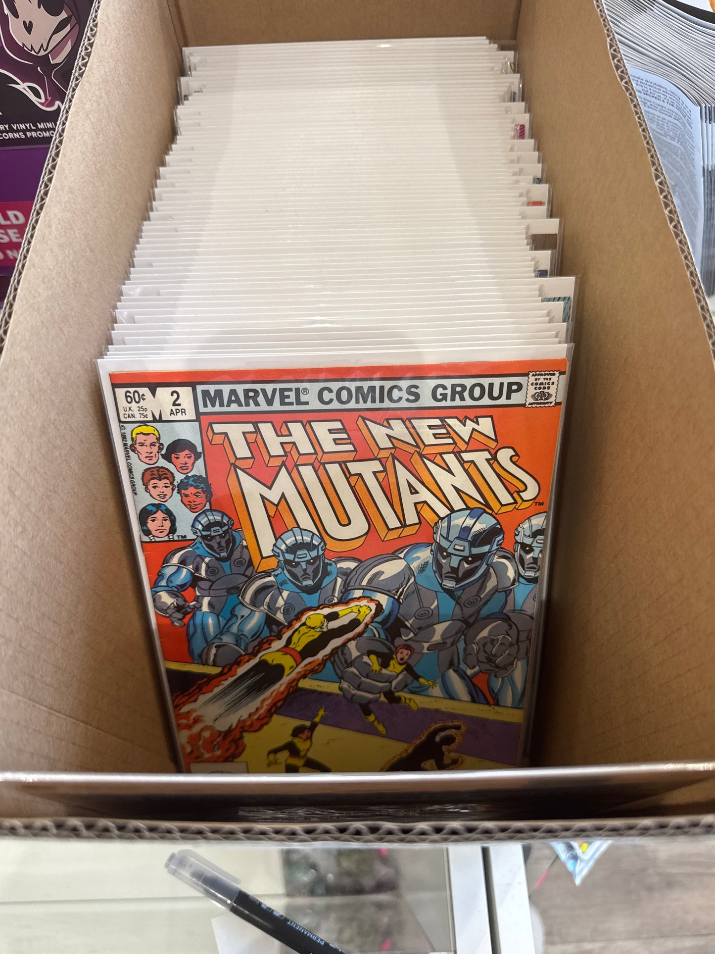 New Mutants Issues #1-#70 (Includes Short Box)