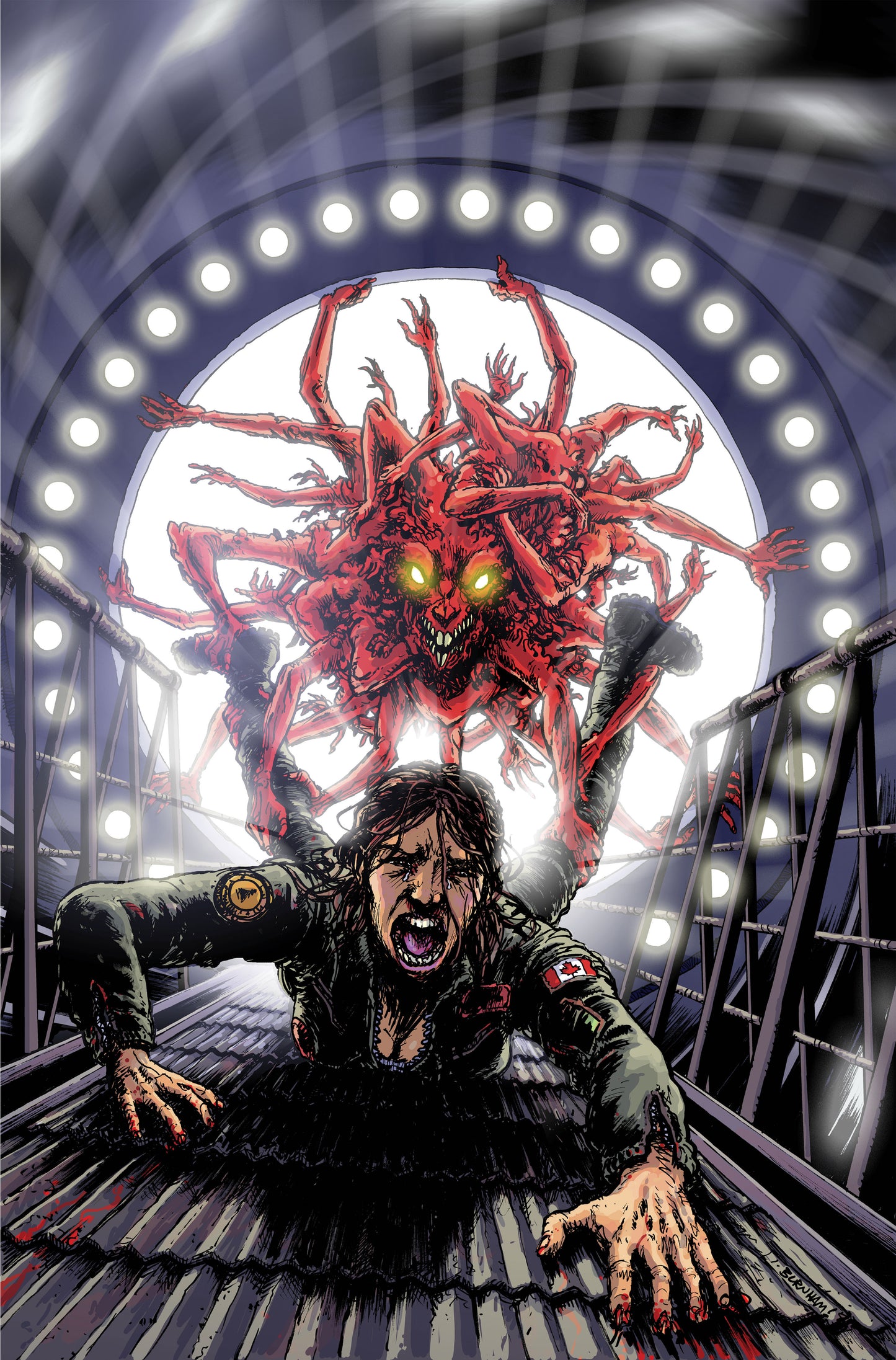 Event Horizon: Dark Descent #3 Variant Ri (25) (Burnham Full Art)
