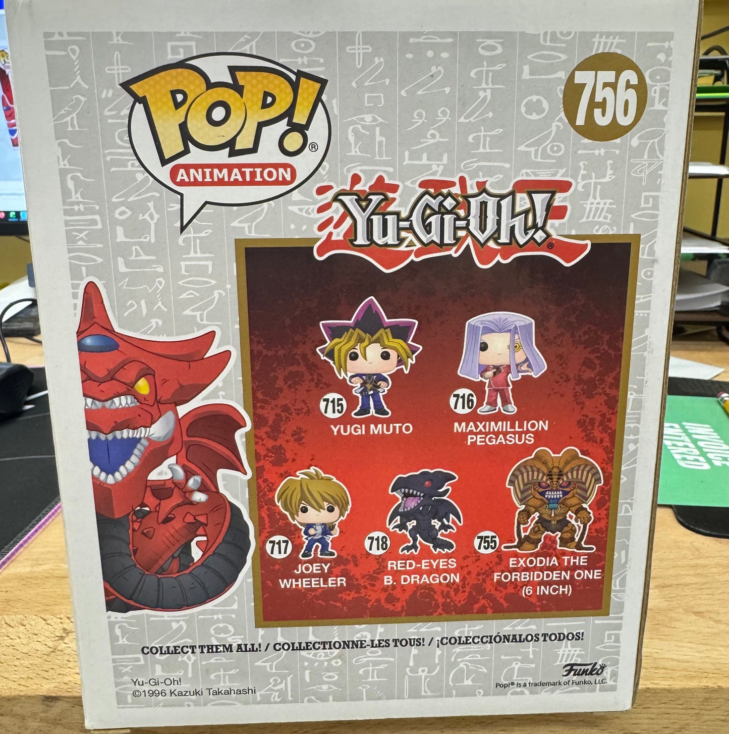 Funko Pop! Vinyl Super 6 in: Yu-Gi-Oh! - Slifer the Sky Dragon