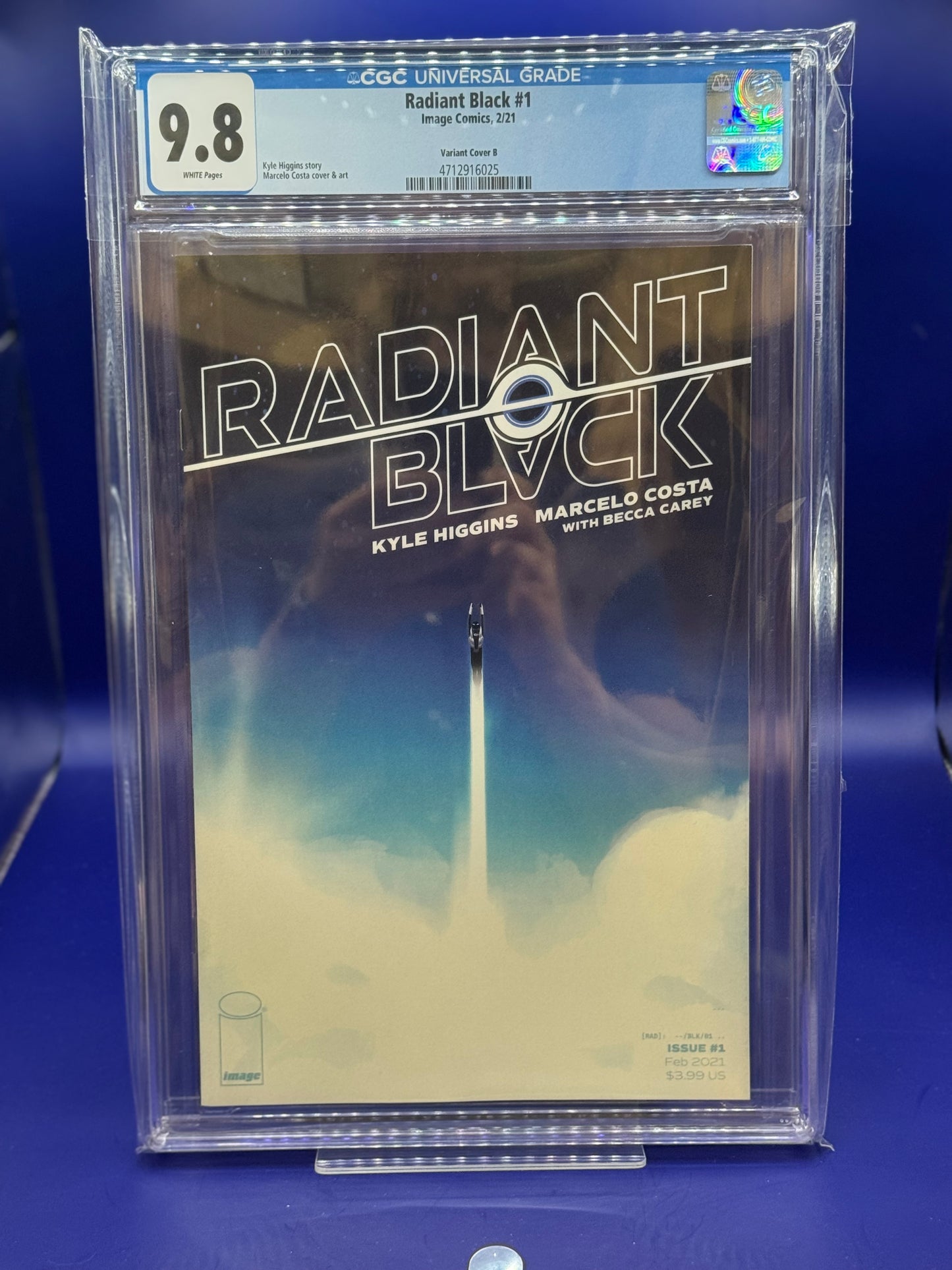 Radiant Black #1 Slabbed 9.8