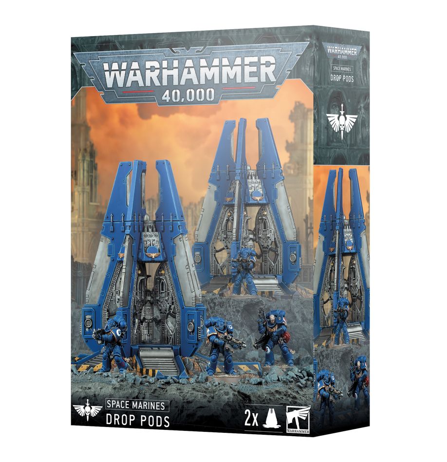 Warhammer 40,000: Space Marine Drop Pods
