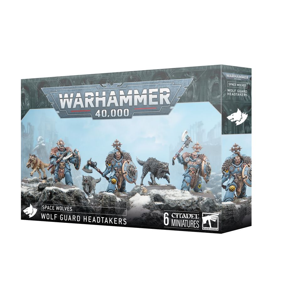 Warhammer 40,000: Space Wolves Wolf Guard Headtakers