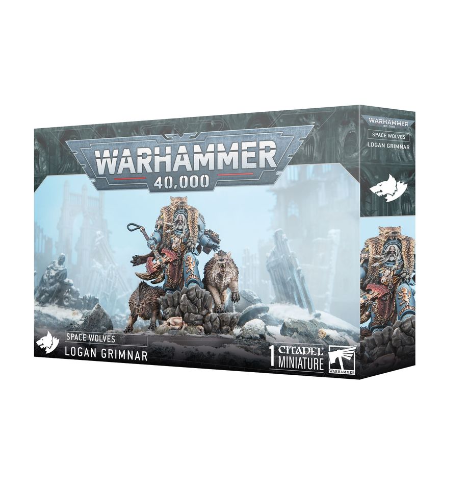 Warhammer 40,000: Space Wolves Logan Grimnar