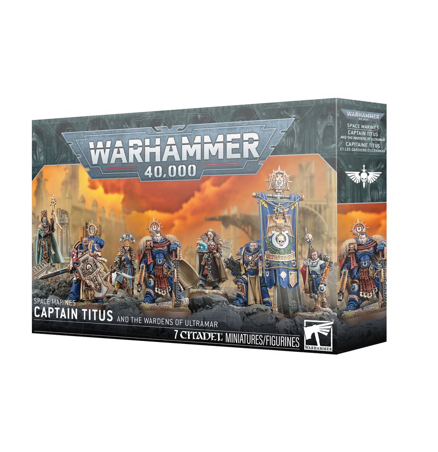 Warhammer 40,000 Space Marines: Ultramarines Captain Titus and the Wardens of Ultramar