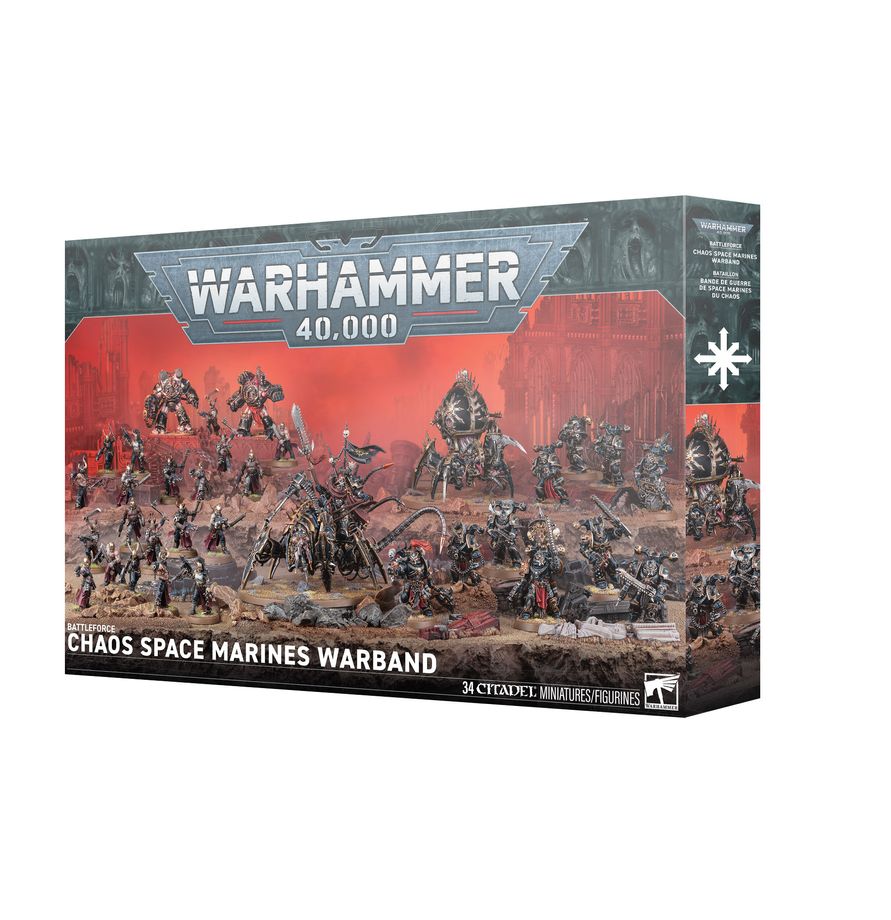 Warhammer 40,000 11th Edition Battleforce: Chaos Space Marines Warband