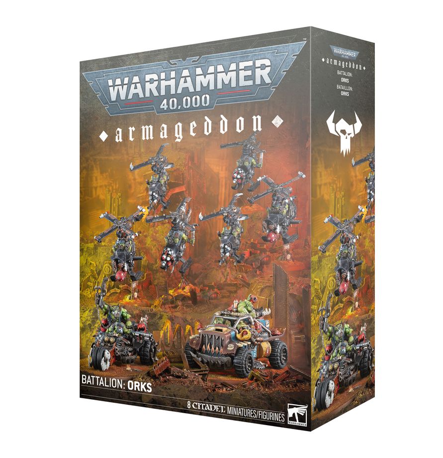 Warhammer 40,000 Orks Armageddon Batallion: Orks