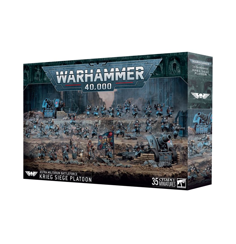 Warhammer 40,000 Astra Militarum Battleforce: Krieg Siege Platoon