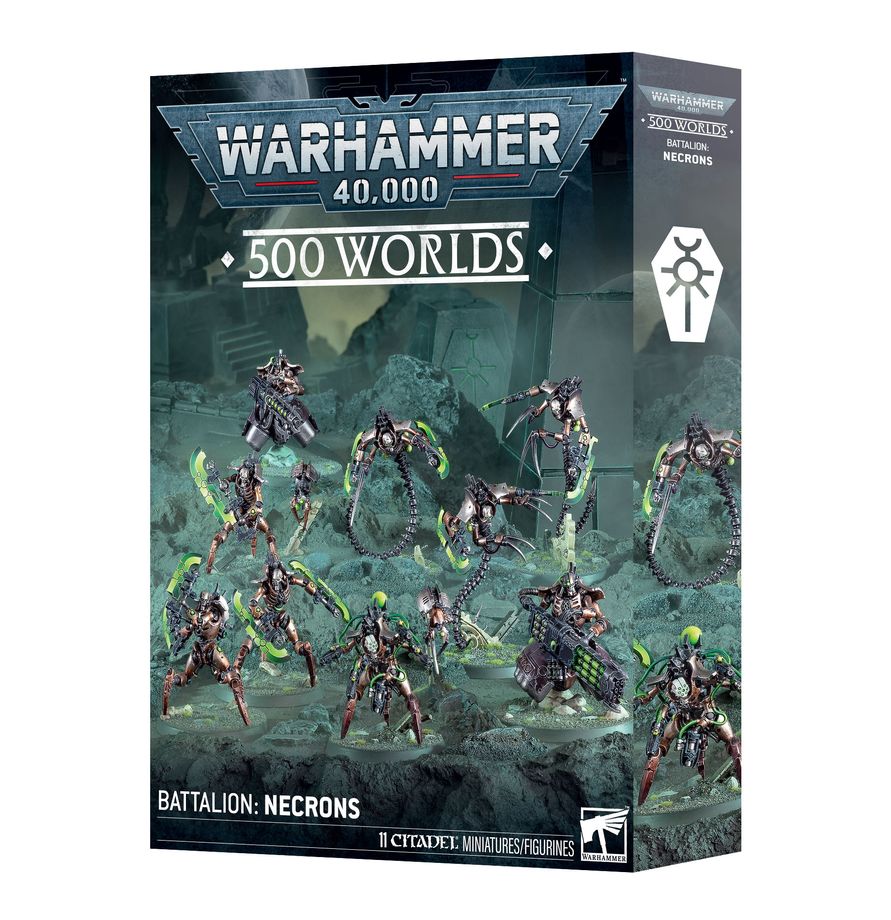 Warhammer 40,000 Necrons: 500 Worlds Battalion