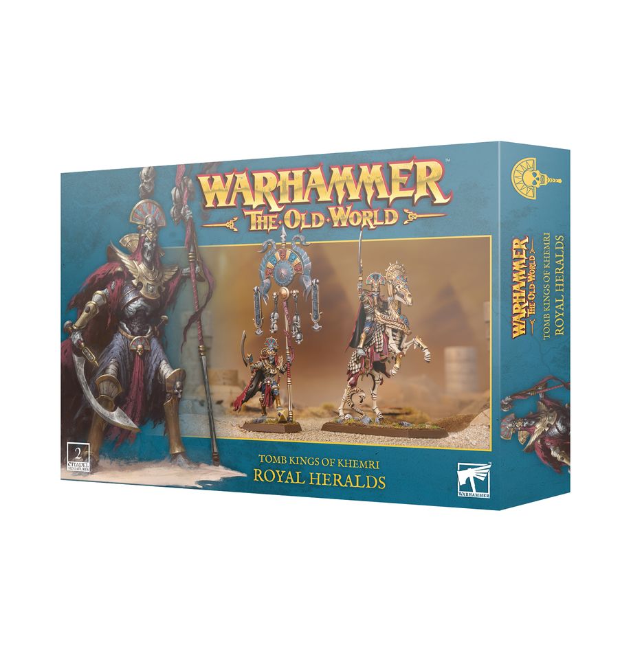 Warhammer The Old World: Tomb Kings Royal Heralds