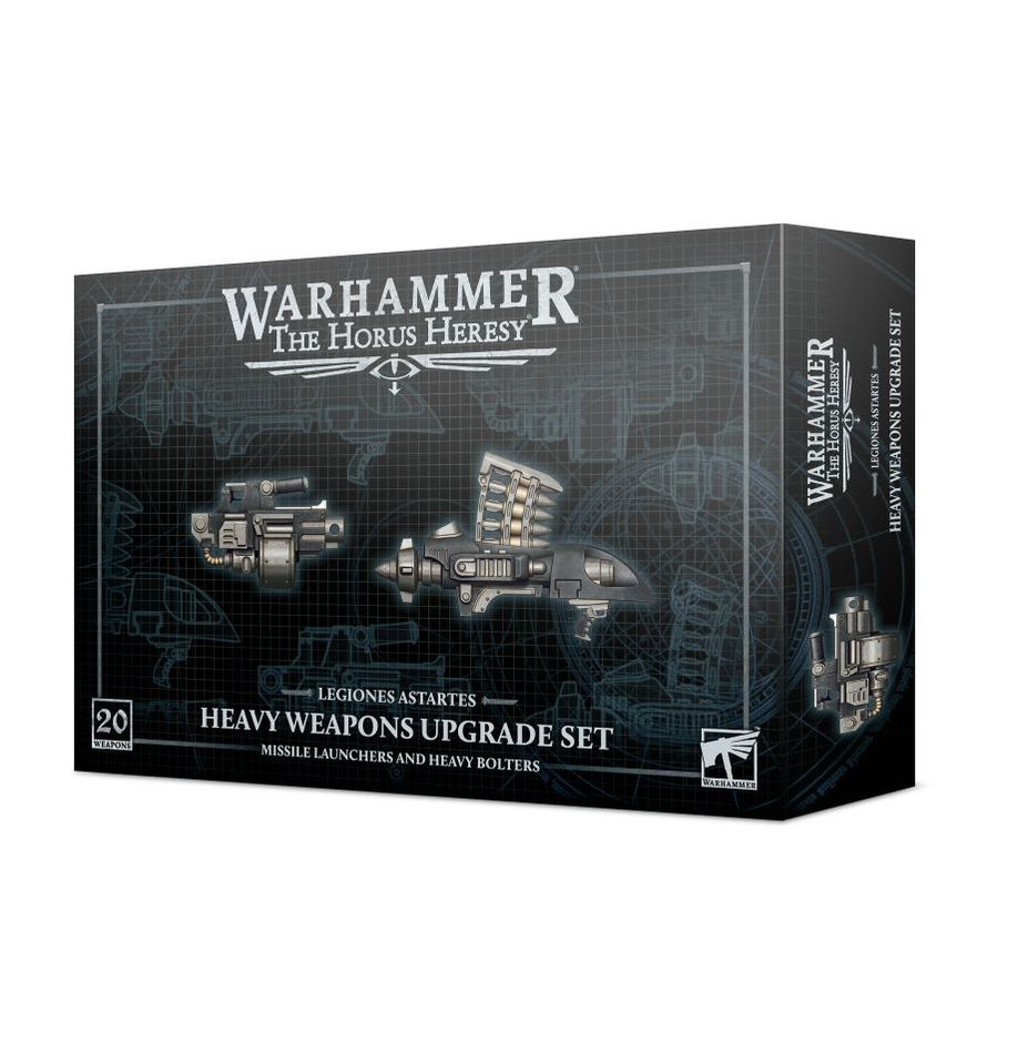 The Horus Heresy: Heavy Weapons Upgrade Set - Missile Launchers and Heavy Bolters