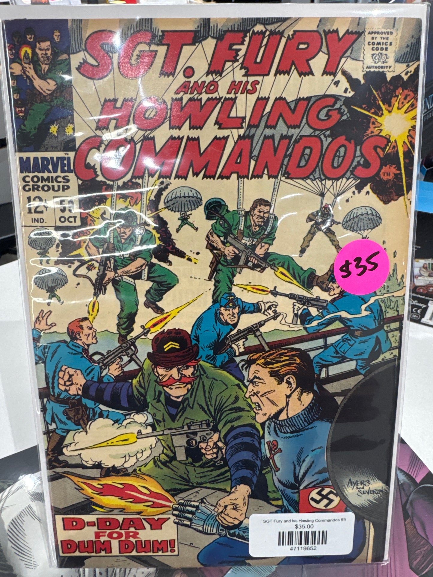 SGT Fury and his Howling Commandos #59