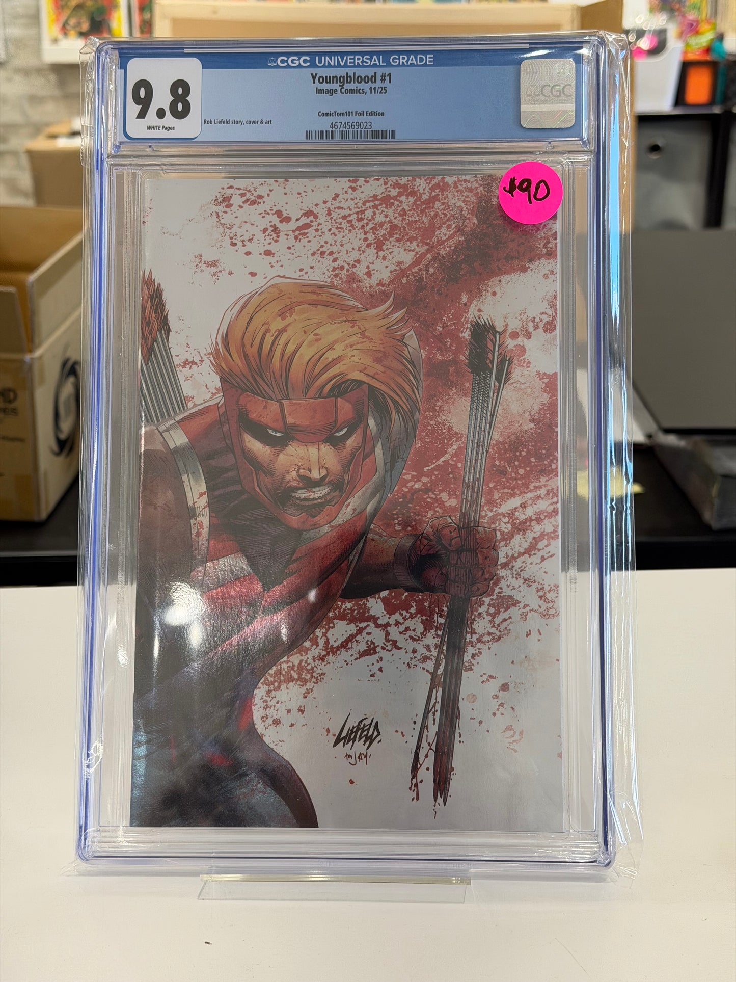 Youngblood #1 (Slabbed 9.8)