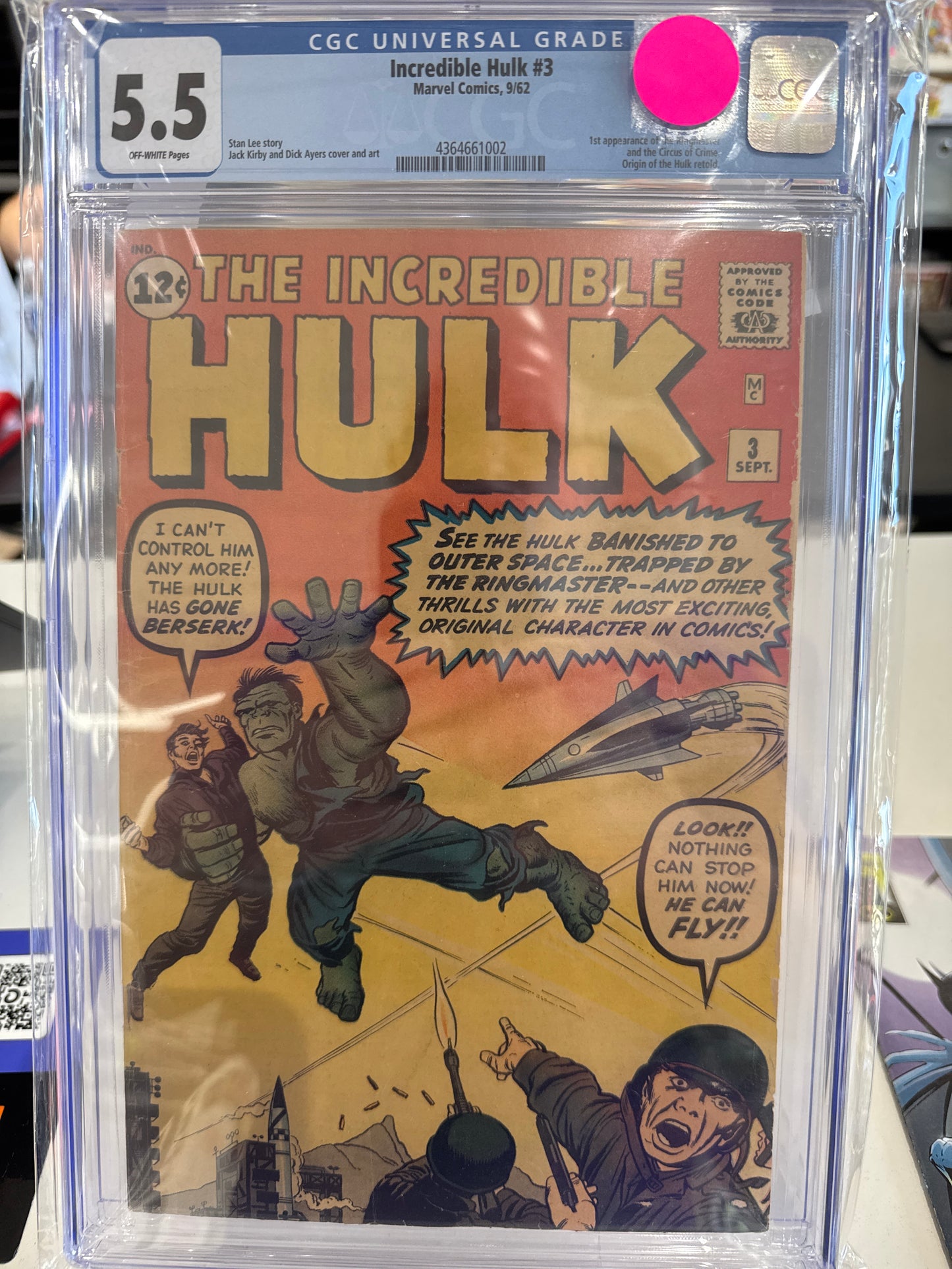 Incredible Hulk #3 Slabbed 5.5