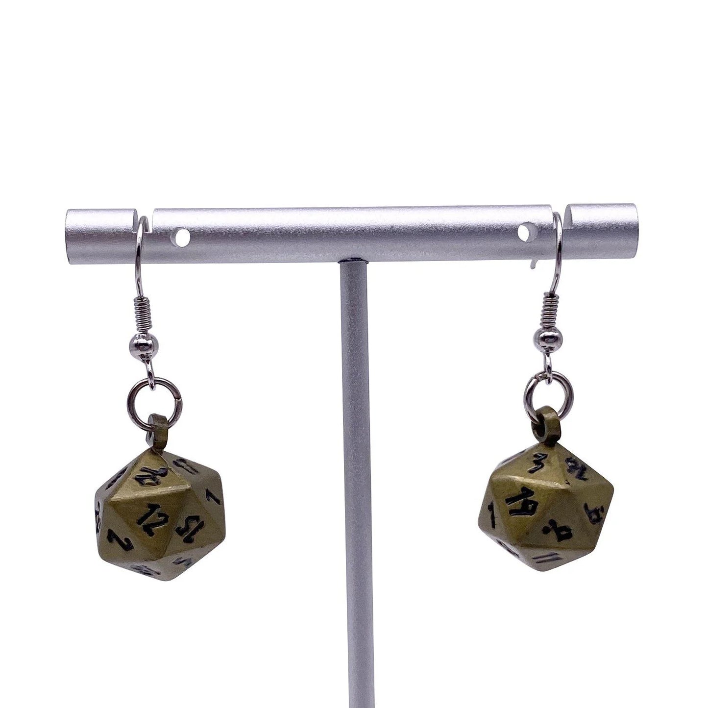 Earrings - Bronze Dragon Scale