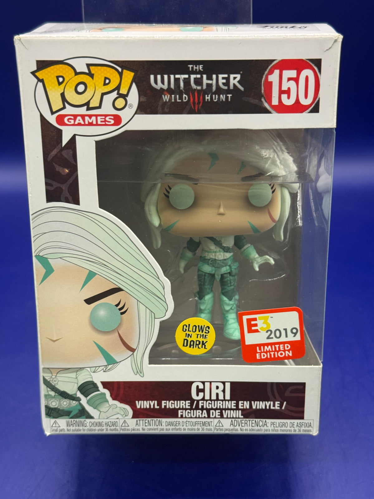 Funko Pop! Vinyl: Ciri #150 Glow in the Dark