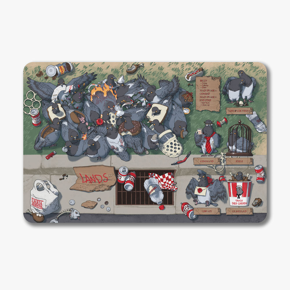 World of Trash - Pigeons - Avian Assault Playmats