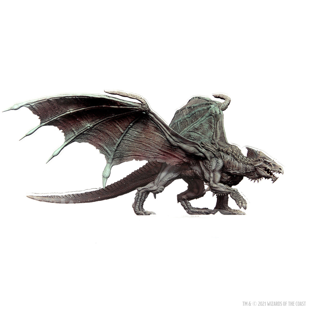 Dungeons & Dragons Idols of the Realms: Icewind Dale Rime of the Frostmaiden Young Adult White Dragon (damaged package)